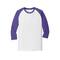 Port & Company® Core Blend 3/4-Sleeve Raglan Tee